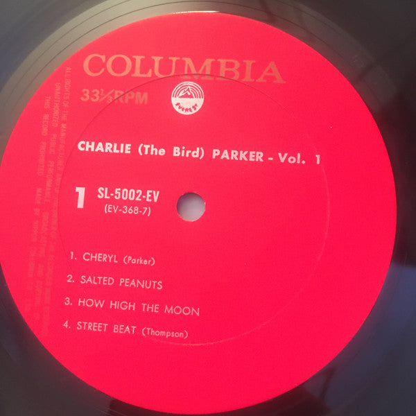 Charlie (The Bird) Parker Vol. 1 = チャーリー・パーカー・オン・ジ・エア 第1集