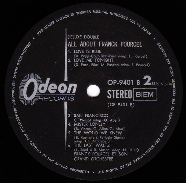 All About Franck Pourcel