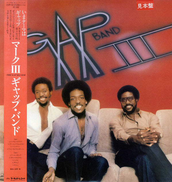 Release: Gap Band III-Vinyl-Japan-1980-25PP-16-12306368