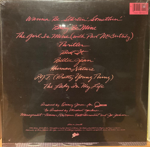 Release: Thriller-Vinyl-US-1984-QE 38112-15276967