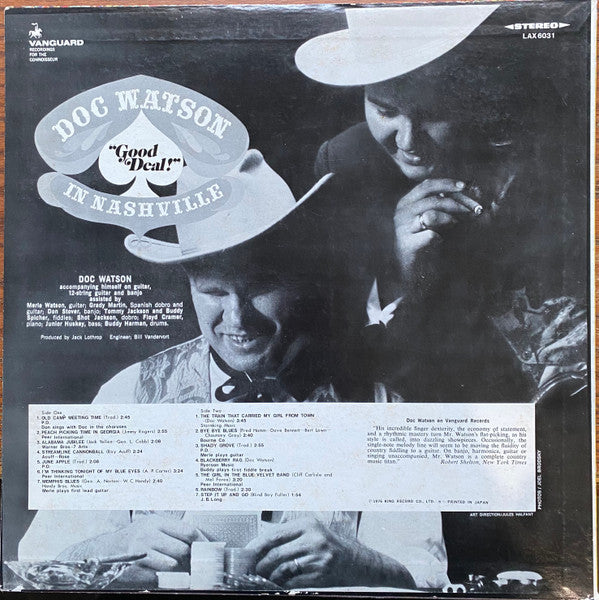 Good Deal!  Doc Watson In Nashville