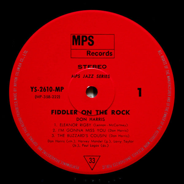 Fiddler On The Rock