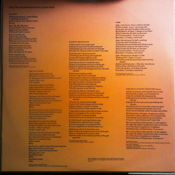 Diamonds & Rust