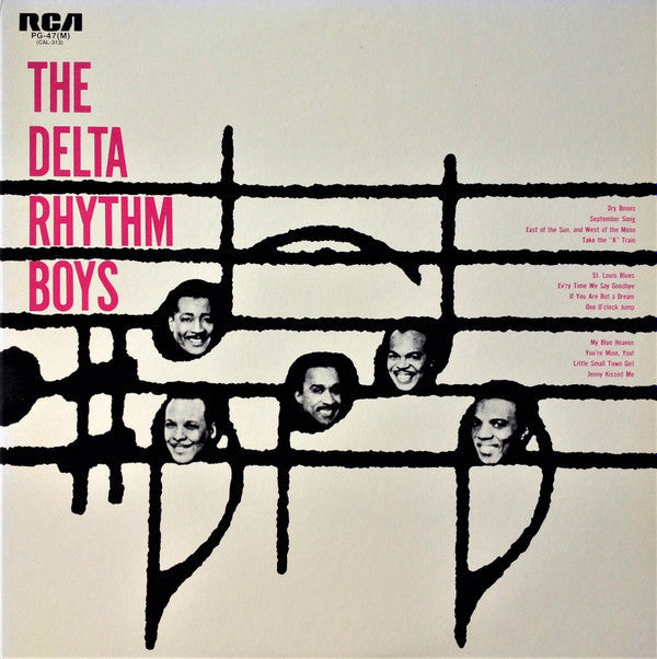 Release: Presenting The Delta Rhythm Boys-Vinyl-Japan-1977-PG-47(M), CAL 313-11622212