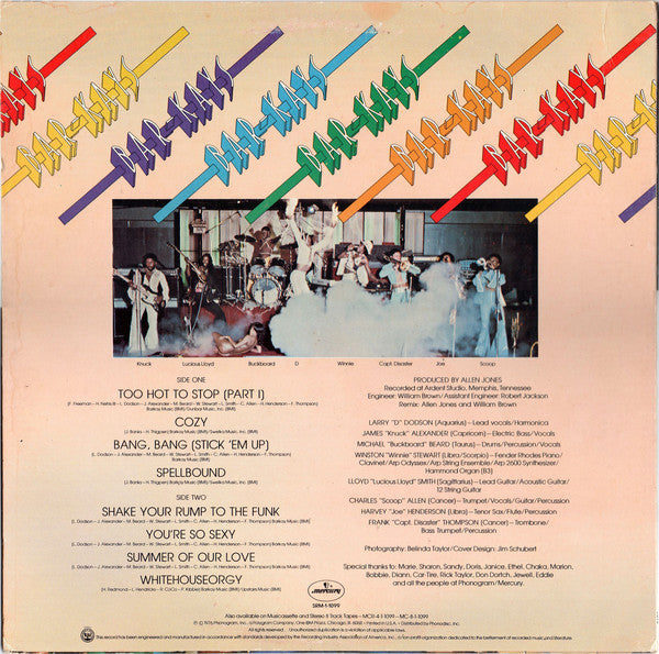 Release: Too Hot To Stop-Vinyl-US-1976-SRM-1-1099-11262774