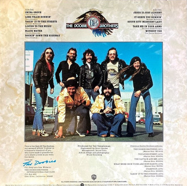 Release: Best Of The Doobies-Vinyl-US-1978-BSK 3112-15628471