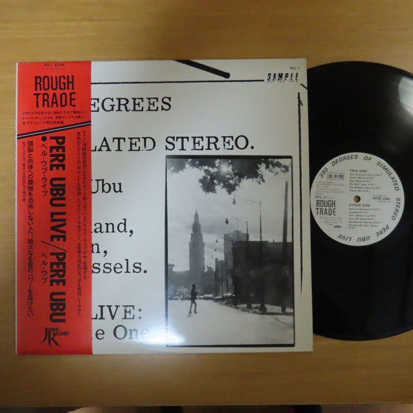 Release: 390 Degrees Of Simulated Stereo. Ubu Live: Volume One-Vinyl-Japan-1981-RTL-7-10578591