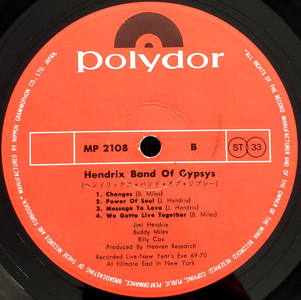 Band Of Gypsys