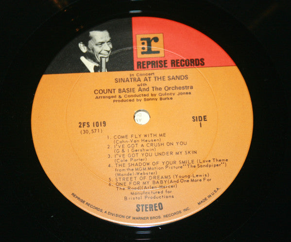 Release: Sinatra At The Sands-Vinyl-US-None-2FS 1019, 1019-12778650