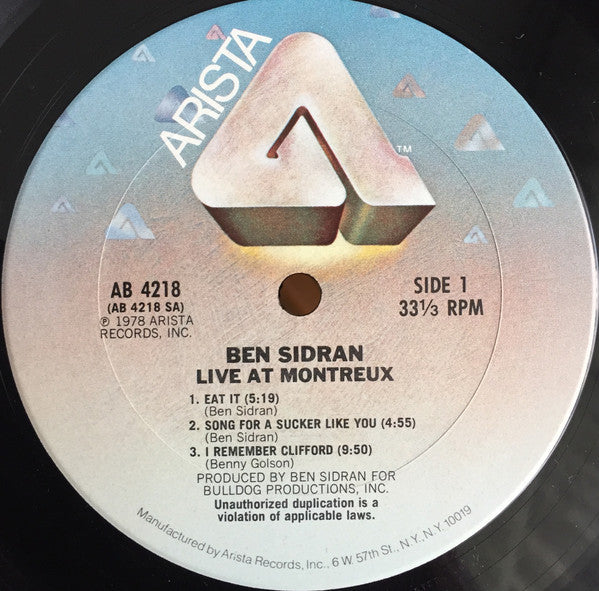 Live At Montreux