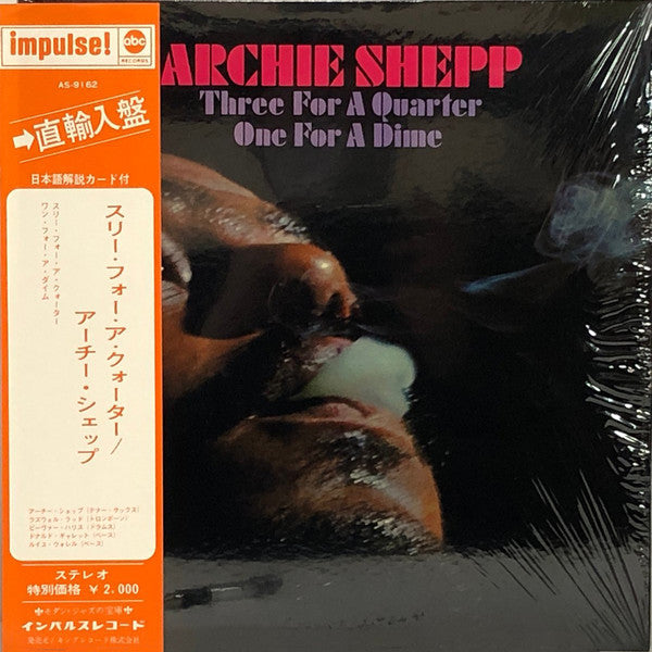Master Release: Three For A Quarter One For A Dime by Archie Shepp
