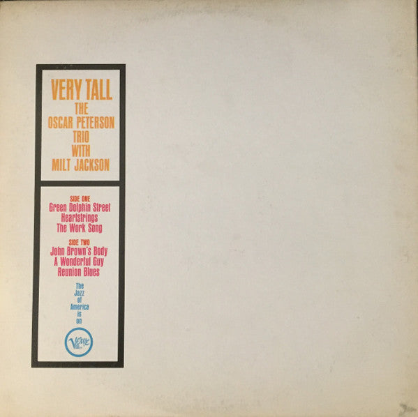 Release: Very Tall-Vinyl-US-1971-V6-8429-11582459