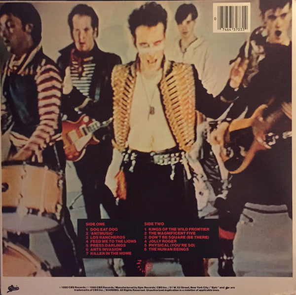 Release: Kings Of The Wild Frontier-Vinyl-US-1980-JE 37033-13760042