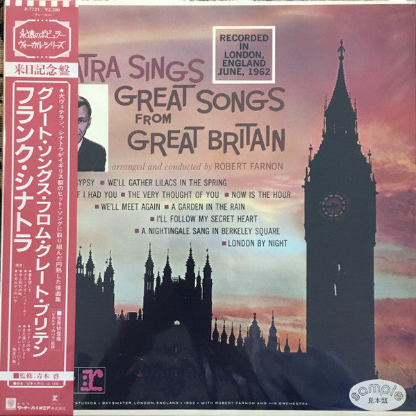 Release: Sinatra Sings Great Songs From Great Britain-Vinyl-Japan-1985-P-7721-25278322