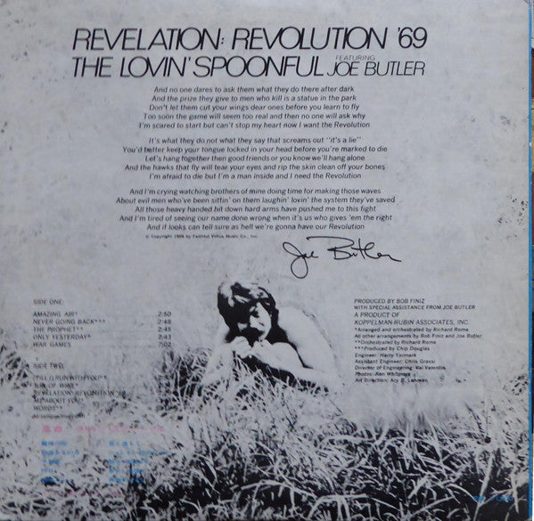 Master Release: Revelation: Revolution '69 by The Lovin' Spoonful