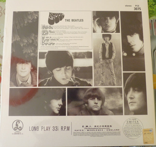 Release: Rubber Soul-Vinyl-Italy-2017-PCS 3075, 0094638241812-10019795