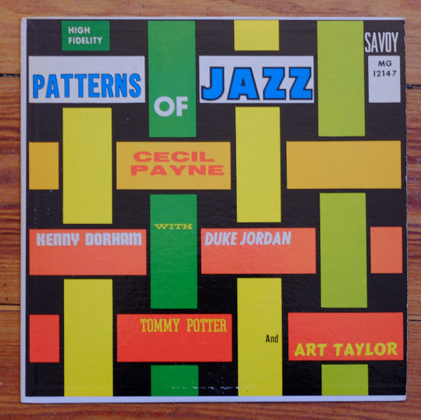 Release: Cecil Payne-Vinyl-US-1959-MG 12147-13355822