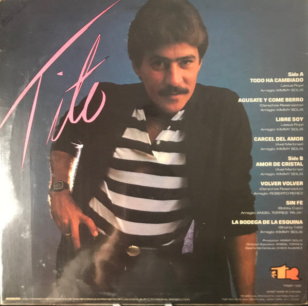 Master Release: Todo Ha Cambiado by Tito Rojas