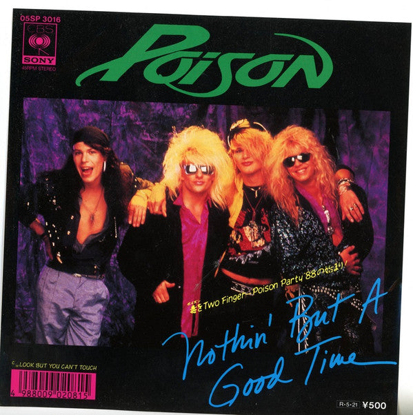 Master Release: Nothin' But A Good Time by Poison (3)