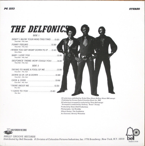 Release: The Delfonics-Vinyl-US-None-PG 1153, PG-1153-28210291