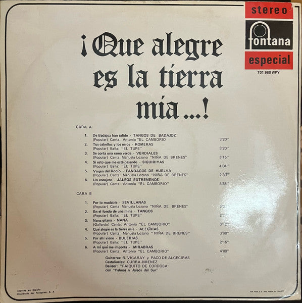 Release: Unknown Release-Vinyl-Spain-1969-701 960 WPY-27535857