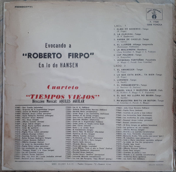 Release: Unknown Release-Vinyl-Argentina-None-F.77025-13905142