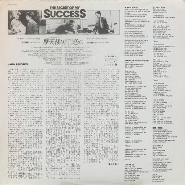 The Secret Of My Success - Music From The Motion Picture Soundtrack