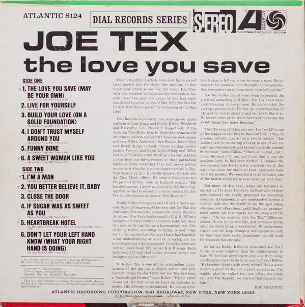Master Release: The Love You Save by Joe Tex