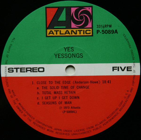 Yessongs