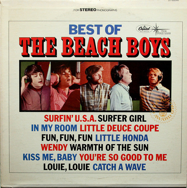 Release: Best Of The Beach Boys - Vol. 1-Vinyl-Canada-None-DT-502545, DT-2545, DT-2545-25446979