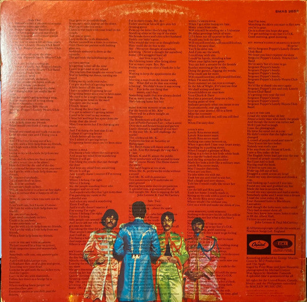 Release: Sgt. Pepper's Lonely Hearts Club Band-Vinyl-US-1976-SMAS-2653-19111492