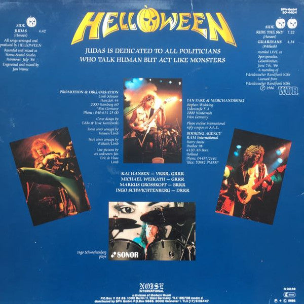 Release: Judas-Vinyl-Germany-1986-N 0048, N 0048-10957042