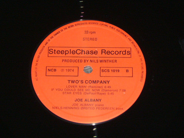 Two's Company ...