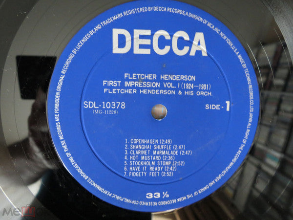 Release: First Impressions Volume 1 (1924-1931)-Vinyl-Japan-None-SDL-10378-20098318