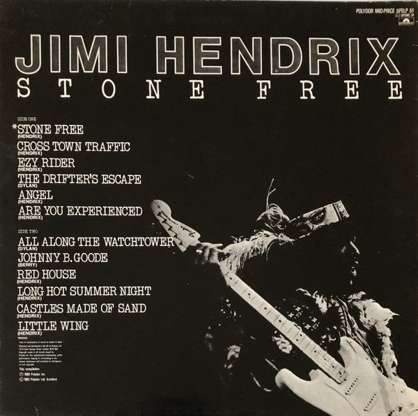 Master Release: Stone Free by Jimi Hendrix
