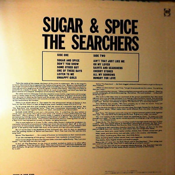 Release: Sugar And Spice-Vinyl-Japan-None-SP20-5035-13222621