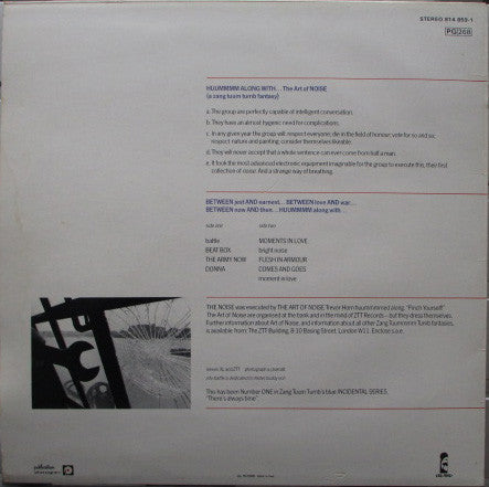 Release: Into Battle With The Art Of Noise-Vinyl-France-None-814 859-1, 814 859-1-10036680