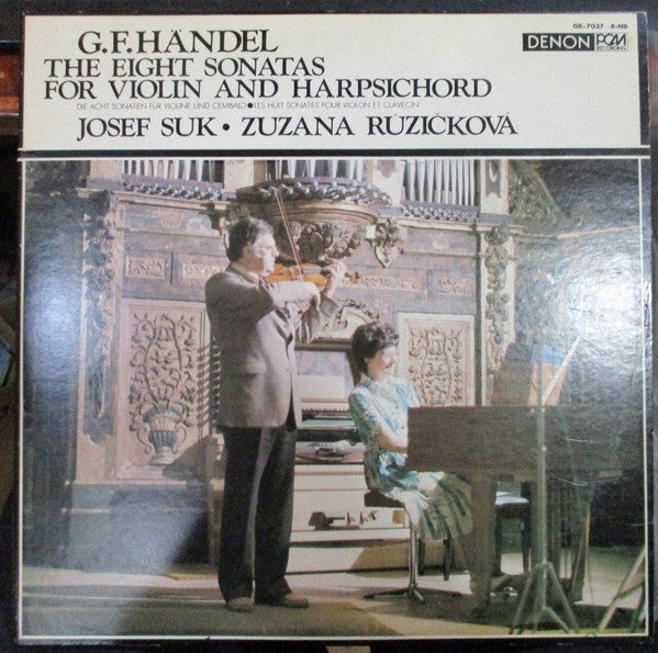 Release: The Eight Sonatas For Violin And Harpsichord-Vinyl-Japan-1975-OX-7037-8-ND-11877571