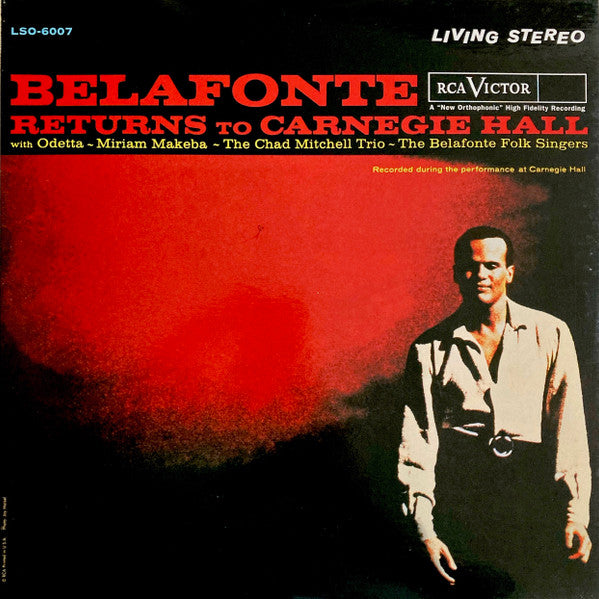 Master Release: Belafonte Returns To Carnegie Hall by Harry Belafonte