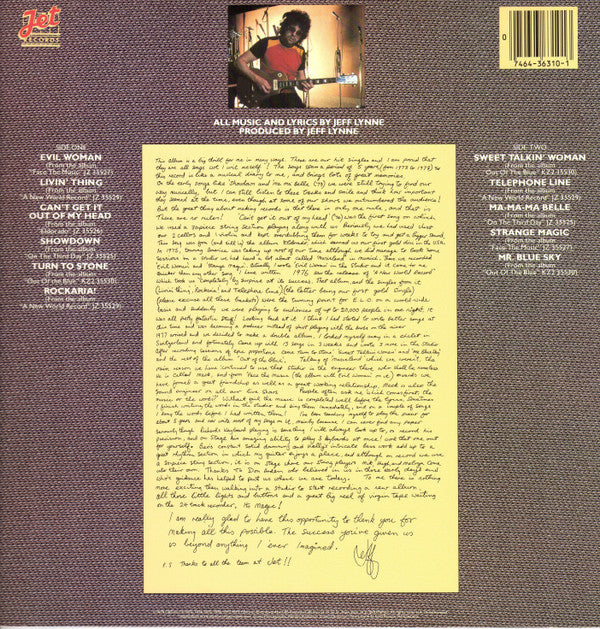 Release: ELO's Greatest Hits-Vinyl-US-1979-FZ 36310-10581403