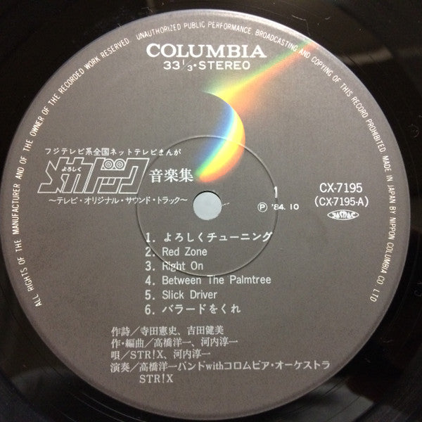 Release: よろしくメガドック音楽集-Vinyl-Japan-1984-CX-7195, CX-7195-12095344
