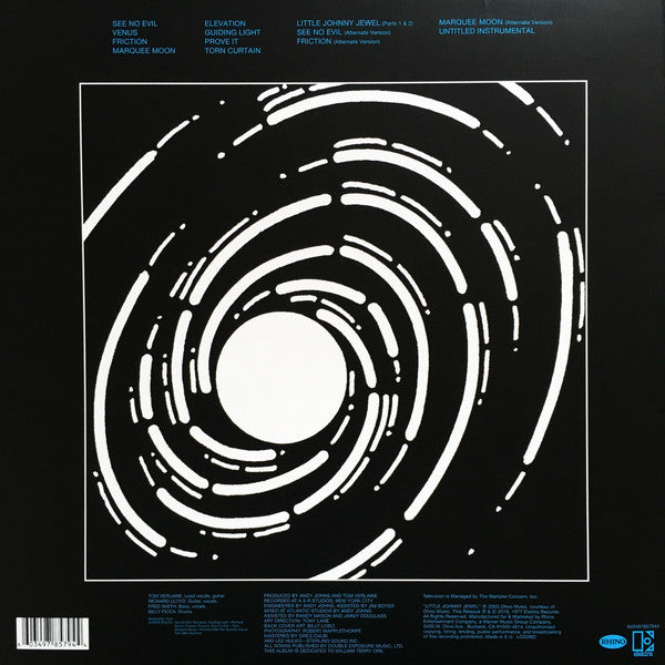 Master Release: Marquee Moon by Television