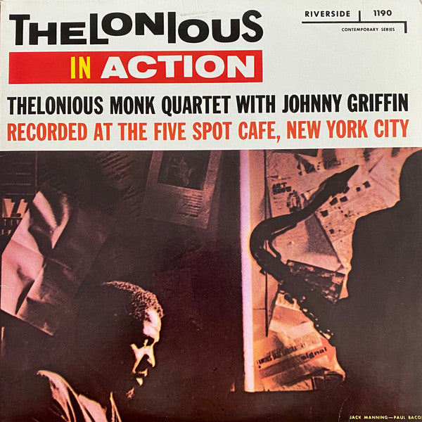 Release: Thelonious In Action-Vinyl-US-1986-1190, OJC-103, RLP-1190-11706307