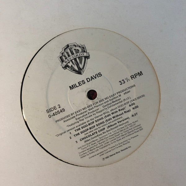 Release: The Doo-Bop Song-Vinyl-None-1992-0-40549-13688257