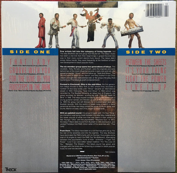 Master Release: Isley's Greatest Hits, Volume 1 by The Isley Brothers