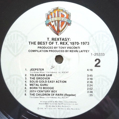 T. Rextasy: The Best Of T. Rex, 1970-1973