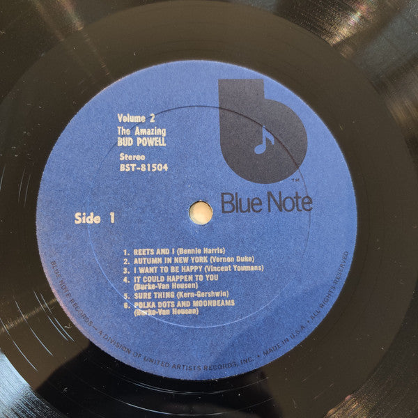 The Amazing Bud Powell, Volume 2