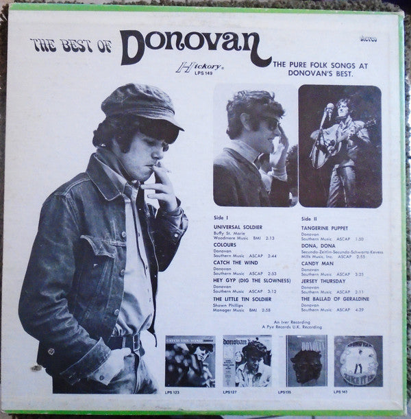 Release: The Best Of Donovan-Vinyl-US-1969-LPS 149-1144369