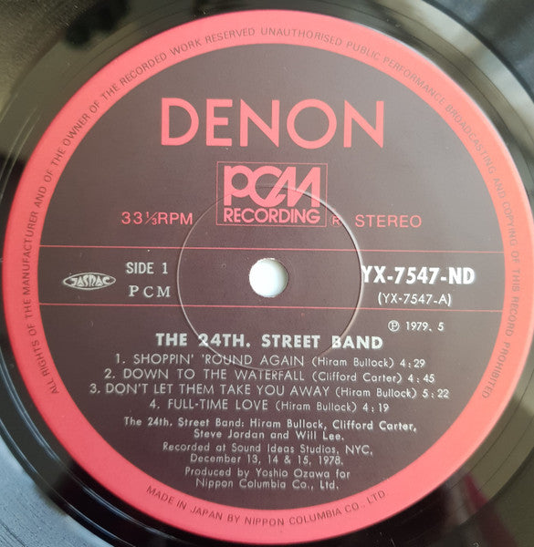 The 24th. Street Band
