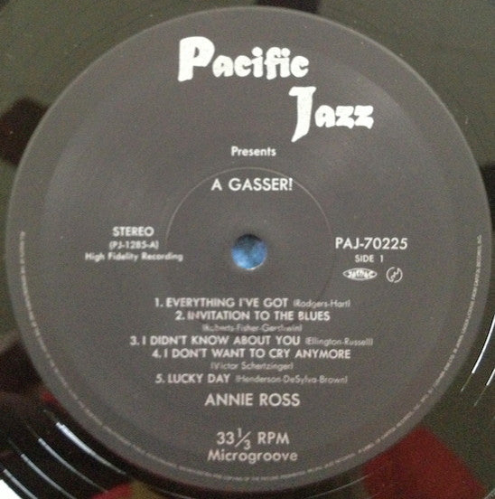 Release: A Gasser!-Vinyl-Japan-1985-PAJ-70225, PAJ-70225-5531284